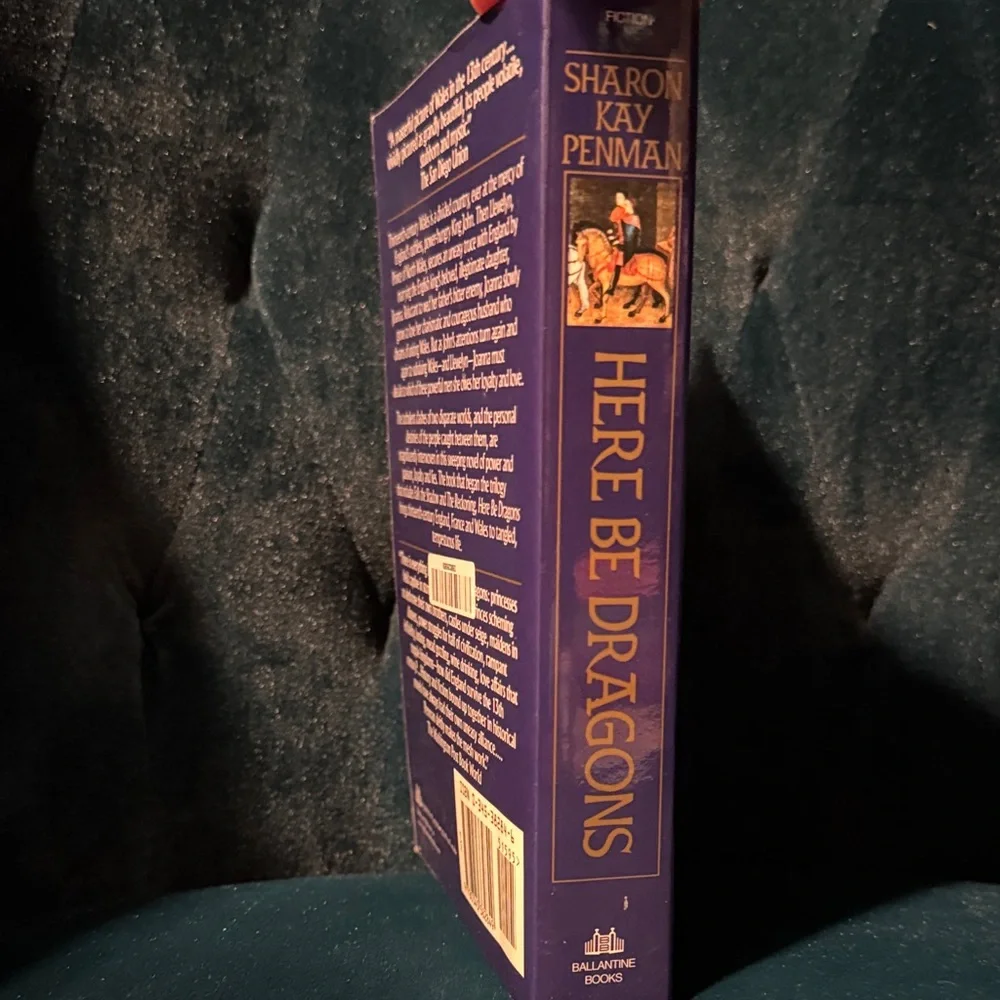 Here Be Dragons by Sharon Kay Penman paperback Book